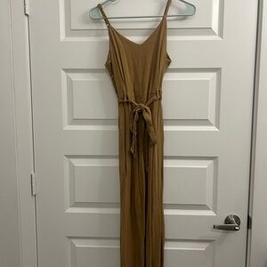 Universal Thread Tan Jumpsuit